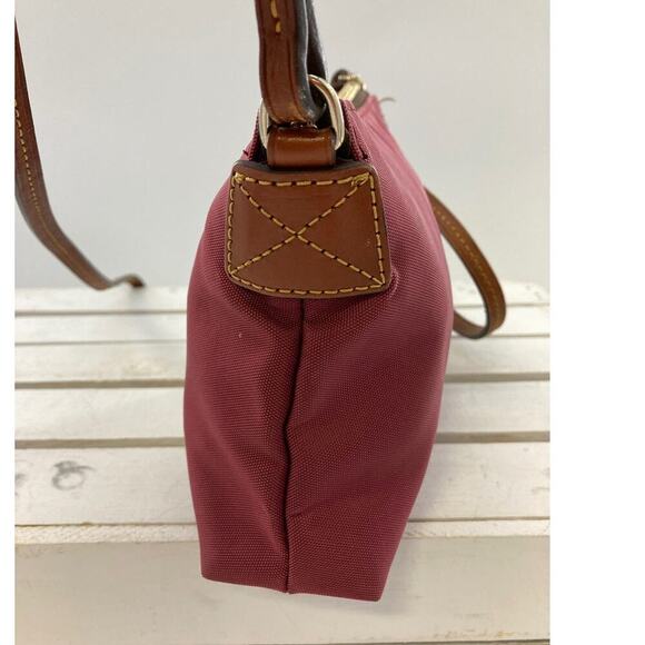 DOONEY & BOURKE SMALL WINE CANVAS CROSSBODY BAG (ASIS) - Picture 14 of 15